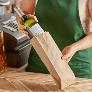 BAGS KRAFT LIQUOR PINT 35# 500/BNDL