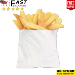 BAGS DRY WAX 2M/CS 4.5 X 3.5 FRENCH FRY