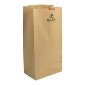 BAGS KRAFT 20# NOW 500/BNDL - PREV 1M