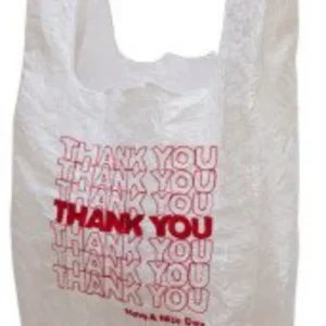 BAGS T-SHIRT  MED THK-YOU 10X5X18 2M/C
