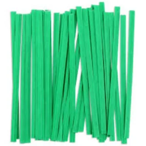 TWISTIES 3.5" GREEN 2M/CS