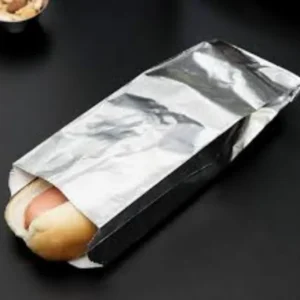 BAG FOIL HOT DOG BHL3208PLAIN  1M/CS
