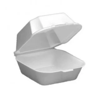 HAMBURGER 6X6X3 PLATES HINGED 500/CS