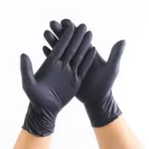 GLOVE LARGE BLACK NITRILE 1000/CS