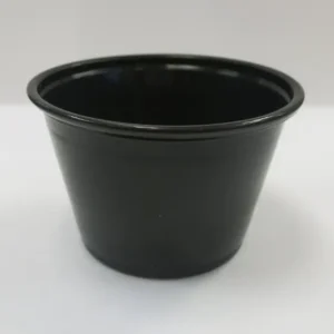 CUPS PORTION BLK 4 OZ PC4B25100 2.5M/CS