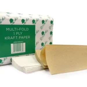 MULTIFOLD 1PLY BROWN 9 X9.25 334/BG12/CS