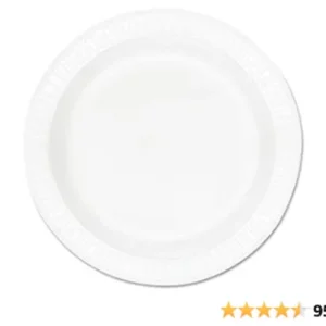 PLATES P12 10" WHITE UNDIV 500/CS