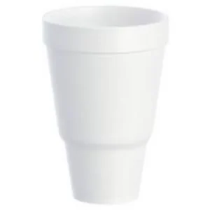 CUPS STYRO 32AJ32 PLAIN CAR CUP 500/CS