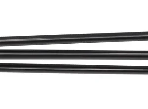 STRAWS 5.75" JUMBO BLACK UNWRAP 2.5M/CS