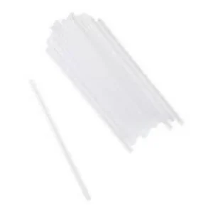 STRAWS 5.75" CLEAR UNWRAPPED 50/250CS