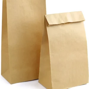 BAGS KRAFT #4 GROC 30#  500/BNDL