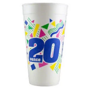 CUPS STYRO 24C18PP VIO/PROFIT 300/CS