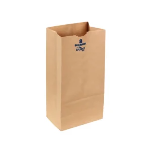 BAGS KRAFT 8# HD NOW 400/BNDL PREV 1M