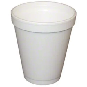 CUPS STYRO 8B8 8OZ  1M/CS