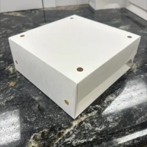 BOX 9-3/4 X 9-3/4  X 4 175/CS 20PC WHITE