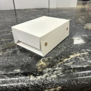 BOX 7 X 5 X 2/1/2 500/CS 2PC WHITE