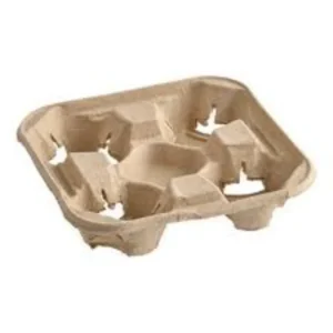 CARRIER PULP 4 CUP 12-32 OZ 300/CS