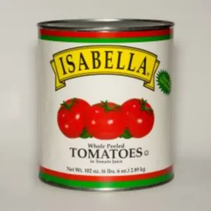 TOMATOES WHOLE, PEELED  6/#10 CANS