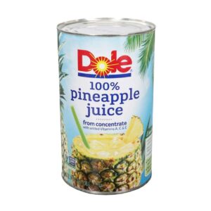 JUICE, PINEAPPLE 46OZ DOLE 12/CANS