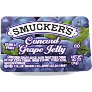 SMUCKER'S GRAPE JELLY 200CT / 0.5 OZ