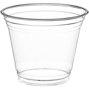 CUPS CLEAR PET 9OZ 98.5MM 1M/CS