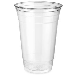 clear pet cup