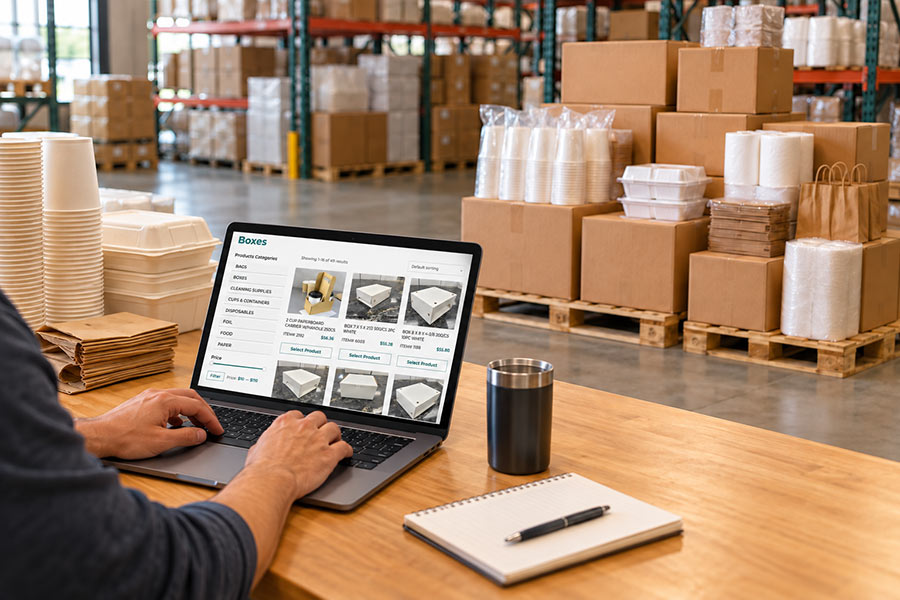 Large Volume Food Service Orders Made Easy With Online Ordering